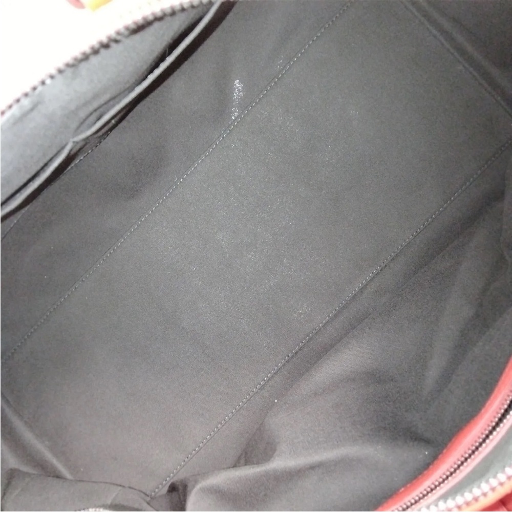 Louis Vuitton Keepall Bandouliere Bag Damier Infini Leather 45 - Red/Orange - Picture 7 of 9